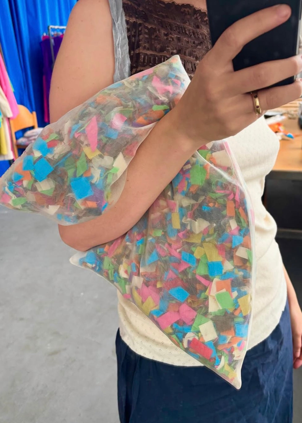 EM x BC Confetti Pillow