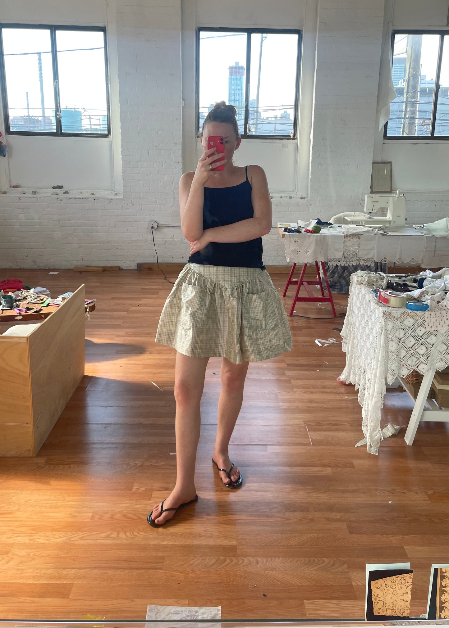 mini garden skirt
