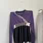 Antique lace sweater