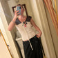 Ribbon brooch tank