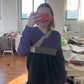 Antique lace sweater