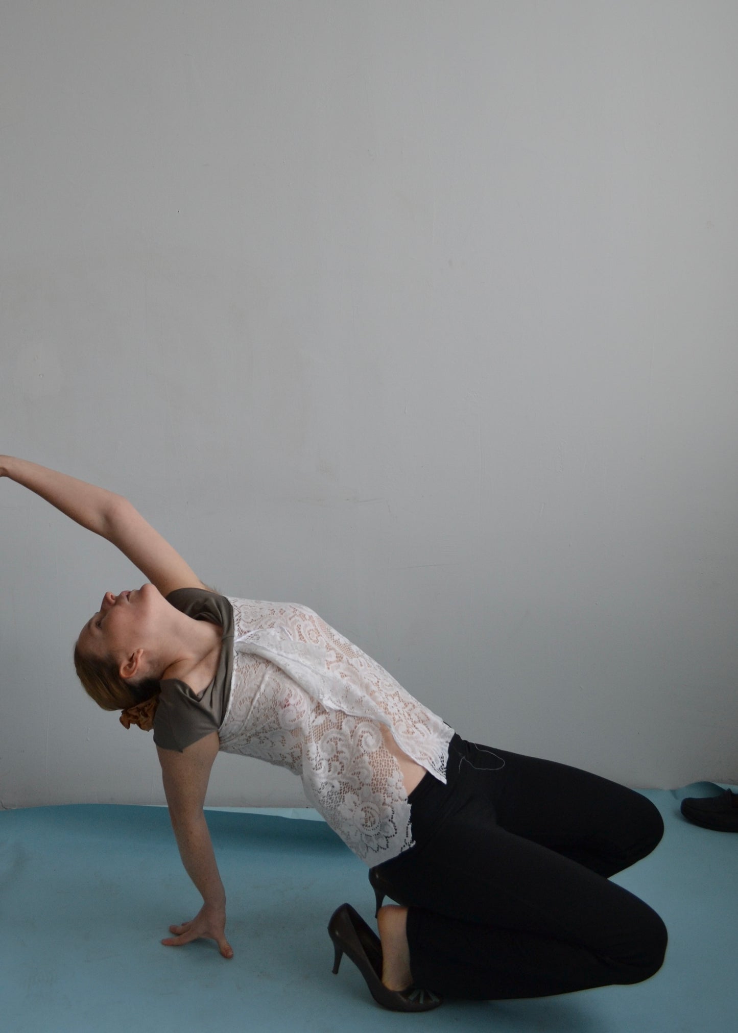 lace off the shoulder top